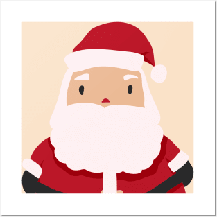 santa claus Posters and Art